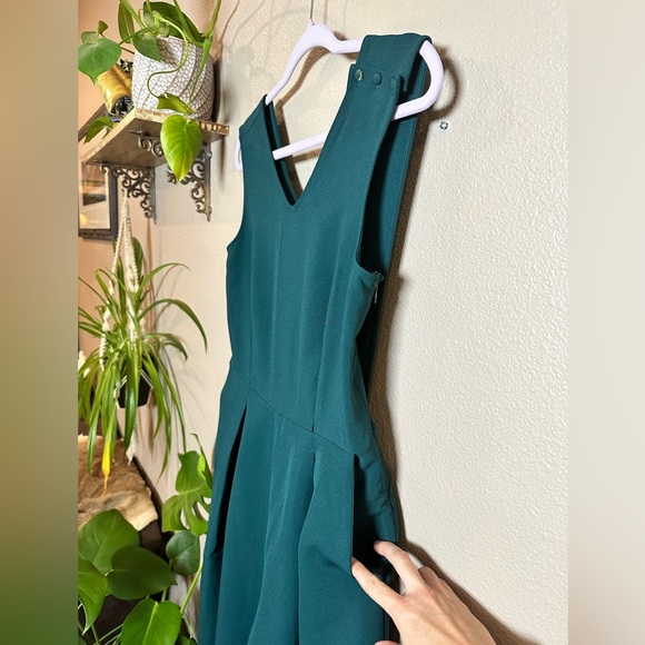 SOLD - Caara Wideleg Jumpsuit with pockets Size Med - Picture 2 of 4